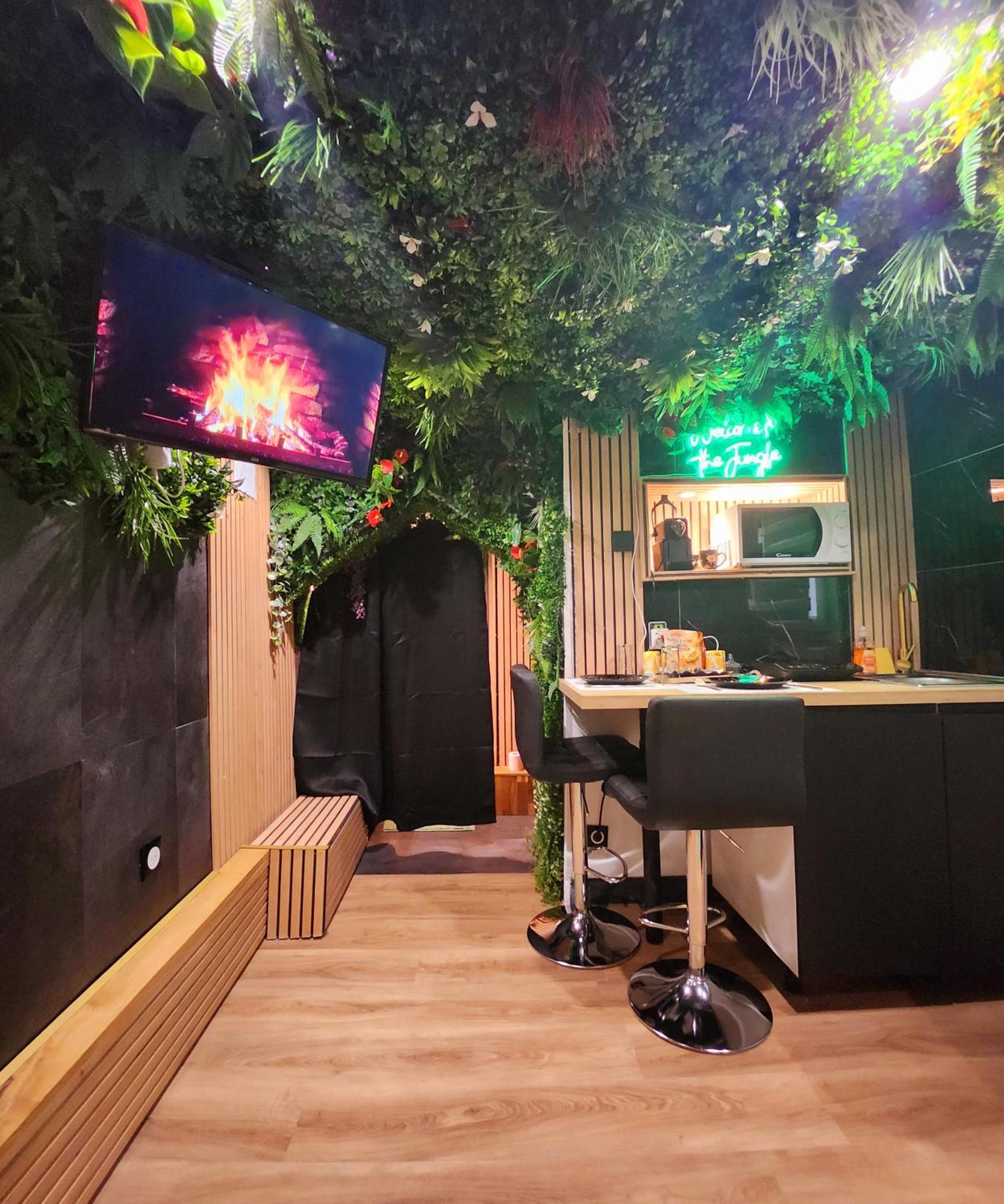 Jungle House Avec Jacuzzi A 10 Min De Disneyland -Taille Chambre- Conde-Sainte-Libiaire Dış mekan fotoğraf